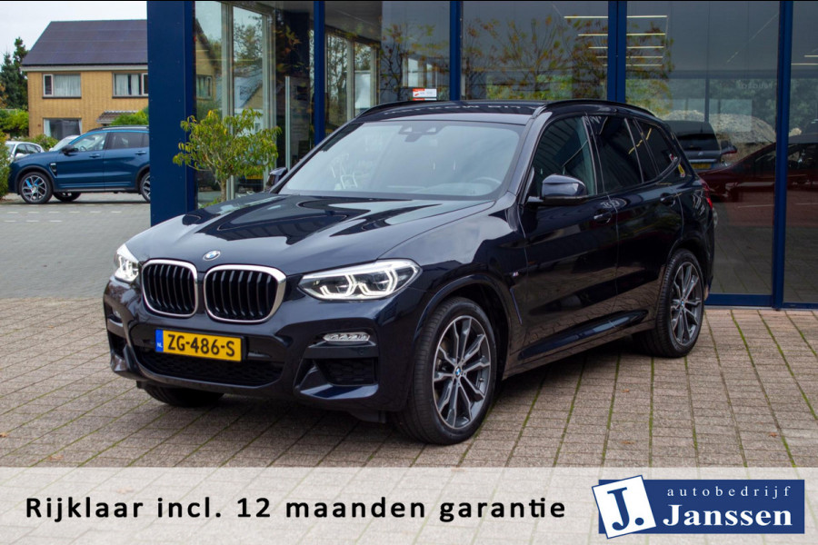 BMW X3 XDrive20i High Executive Edition | Prijs rijklaar incl. 12 mnd garantie | M-pakket Leder Trekhaak Pdc Head-up Stoelverw.