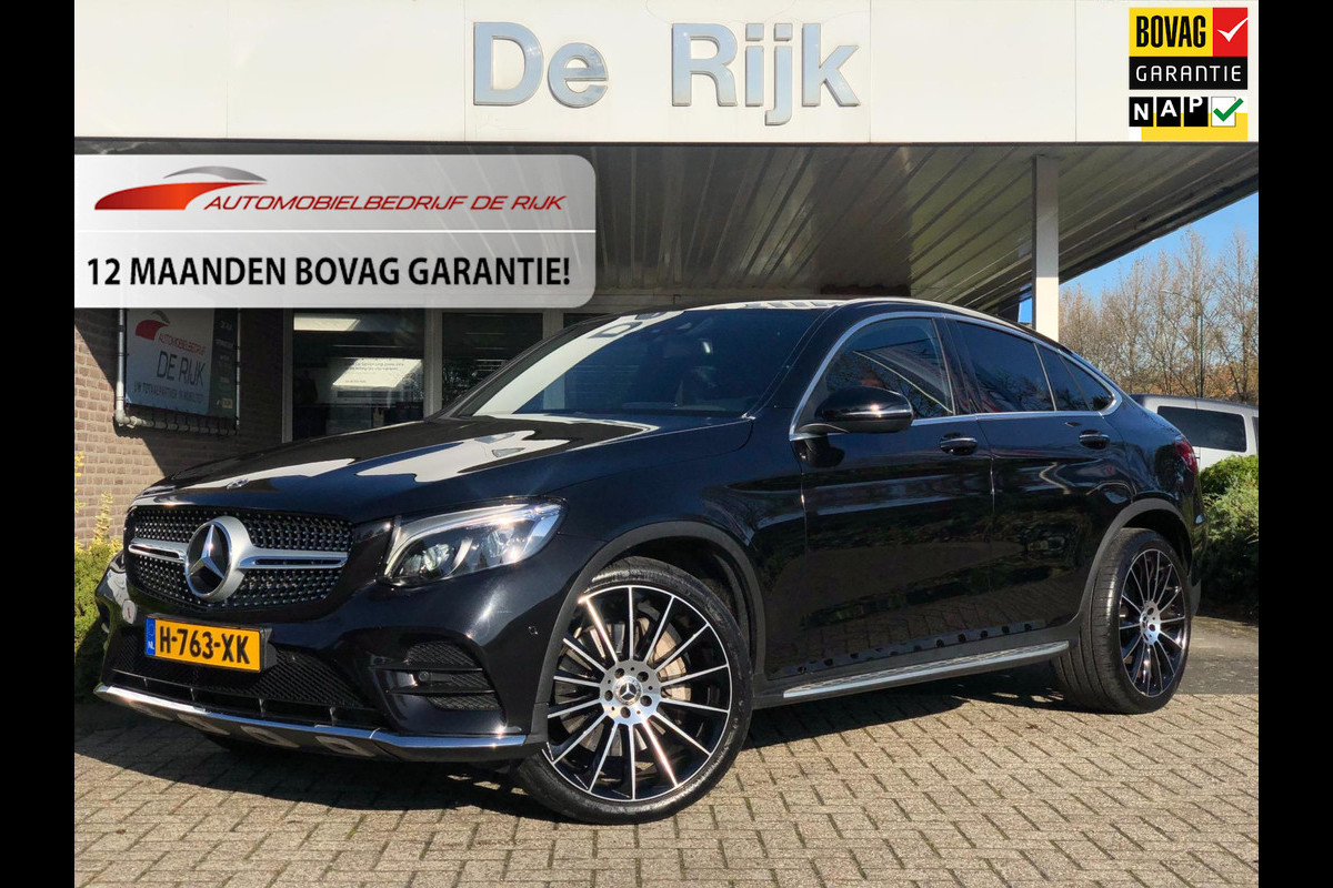 Mercedes-Benz GLC Coupé 250 4MATIC Premium AMG-Line | Leder, Navi, Camera, 21'' AMG LMV, El. A.klep, Climate, Cruise |