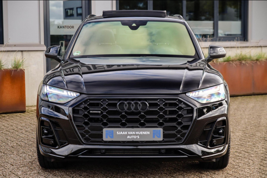 Audi Q5 55 TFSI e Quattro Competition S Edition S-Line 367pk Automaat|Luchtvering|Panoramadak|Virtual Cockpit|OLED Matrix|Trekhaak