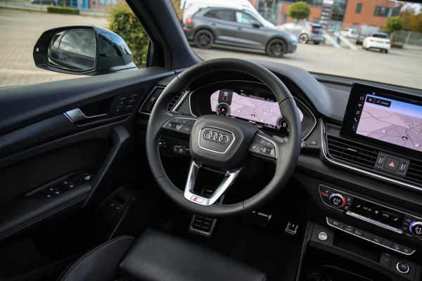 Audi Q5 55 TFSI e Quattro Competition S Edition S-Line 367pk Automaat|Luchtvering|Panoramadak|Virtual Cockpit|OLED Matrix|Trekhaak