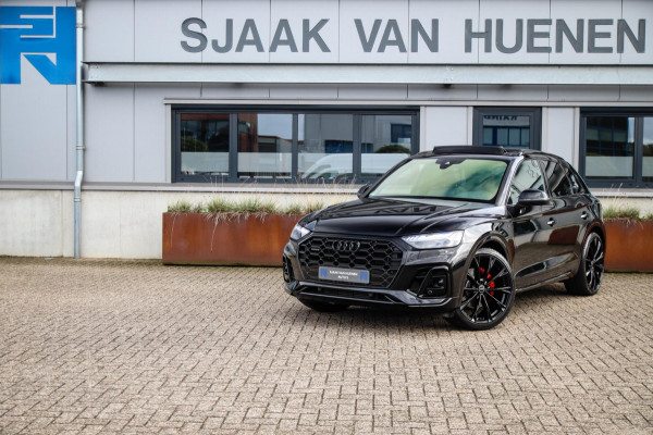 Audi Q5 55 TFSI e Quattro Competition S Edition S-Line 367pk Automaat|Luchtvering|Panoramadak|Virtual Cockpit|OLED Matrix|Trekhaak