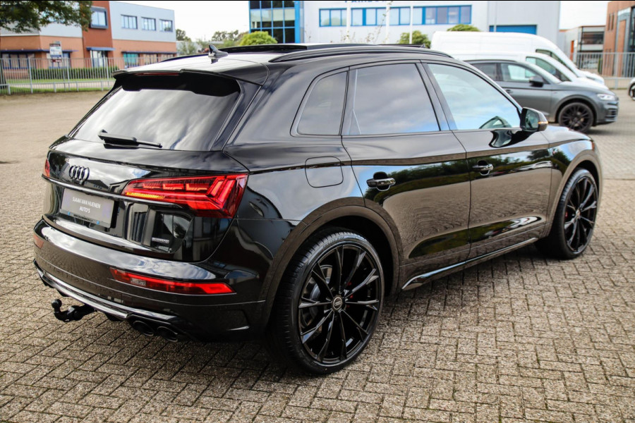 Audi Q5 55 TFSI e Quattro Competition S Edition S-Line 367pk Automaat|Luchtvering|Panoramadak|Virtual Cockpit|OLED Matrix|Trekhaak