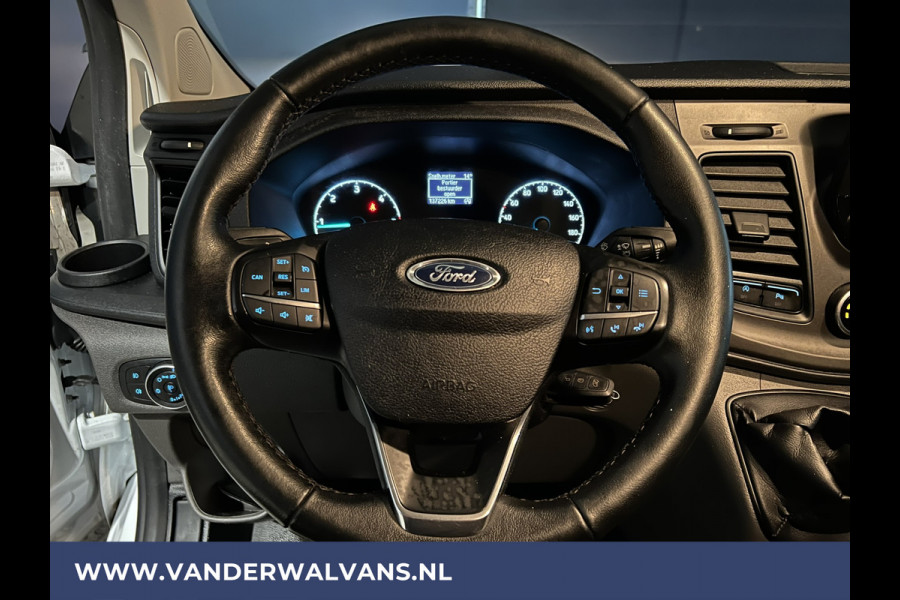 Ford Transit Custom 2.0 TDCI 131pk L2H1 Euro6 Airco | 2x Zijdeur | Camera | Navigatie 2800kg trekhaak, cruisecontrol, parkeersensoren, Apple Carplay, Android auto