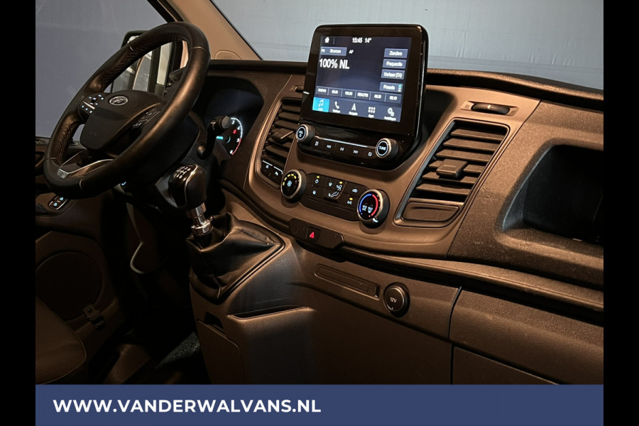 Ford Transit Custom 2.0 TDCI 131pk L2H1 Euro6 Airco | 2x Zijdeur | Camera | Navigatie 2800kg trekhaak, cruisecontrol, parkeersensoren, Apple Carplay, Android auto