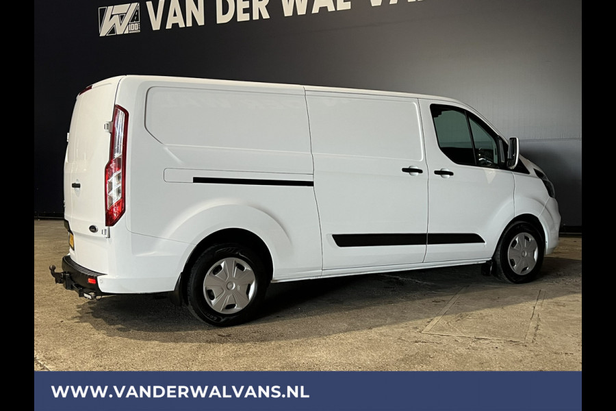 Ford Transit Custom 2.0 TDCI 131pk L2H1 Euro6 Airco | 2x Zijdeur | Camera | Navigatie 2800kg trekhaak, cruisecontrol, parkeersensoren, Apple Carplay, Android auto