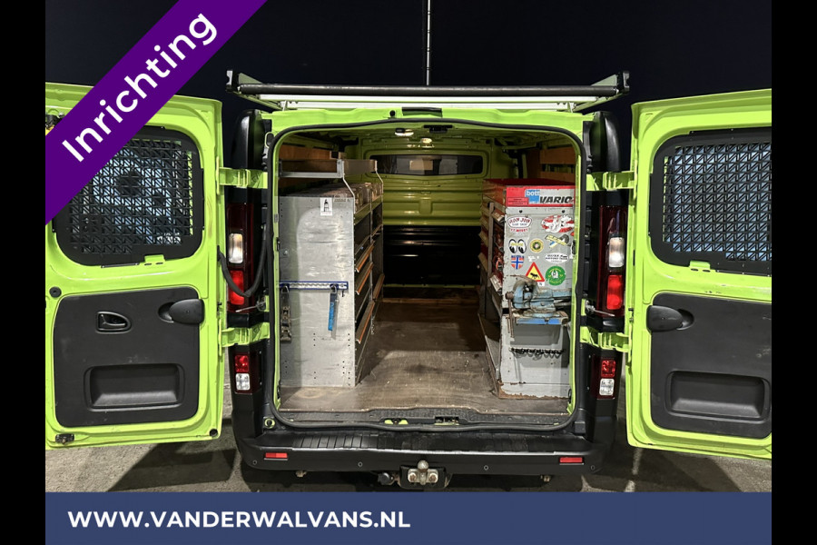 Renault Trafic 1.6 dCi L2H1 inrichting Euro6 Airco | Navigatie | Trekhaak | Parkeersensoren bijrijdersbank, cruisecontrol, imperiaal