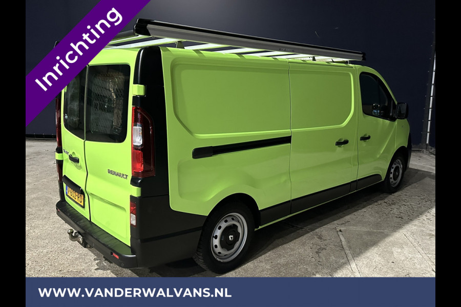 Renault Trafic 1.6 dCi L2H1 inrichting Euro6 Airco | Navigatie | Trekhaak | Parkeersensoren bijrijdersbank, cruisecontrol, imperiaal