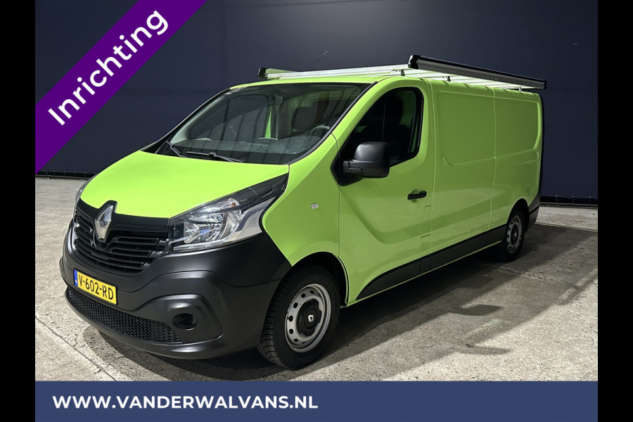 Renault Trafic 1.6 dCi L2H1 inrichting Euro6 Airco | Navigatie | Trekhaak | Parkeersensoren bijrijdersbank, cruisecontrol, imperiaal