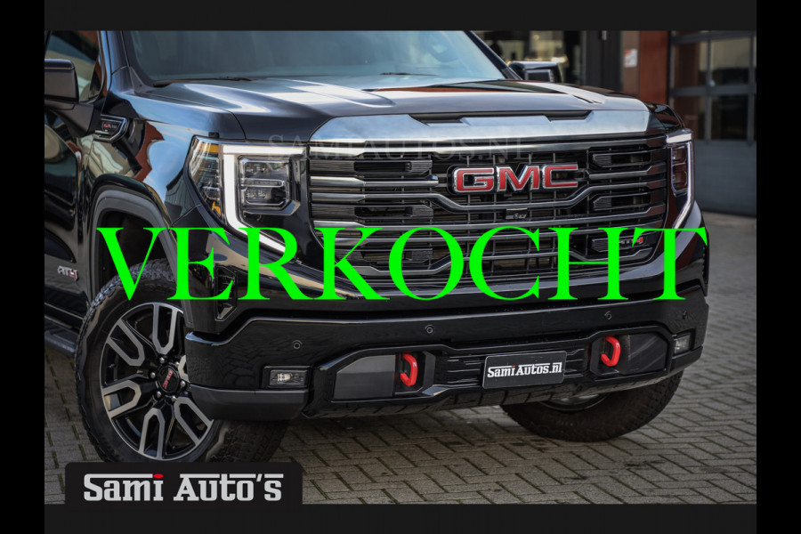 GMC Sierra AT4 | BLACK |  RIJKLAAR PRIJS  | LPG | VIRTUAL + HUD | BOM VOL | 360 CAM |  DC | DODGE RAM EN GMC DEALER NEDERLAND | 6.2 V8 4X4 | GRIJSKENTEKEN | DUBBELE CABINE | PICK UP | VOORRAAD 2247-  8372 |