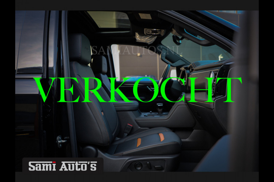 GMC Sierra AT4 | BLACK |  RIJKLAAR PRIJS  | LPG | VIRTUAL + HUD | BOM VOL | 360 CAM |  DC | DODGE RAM EN GMC DEALER NEDERLAND | 6.2 V8 4X4 | GRIJSKENTEKEN | DUBBELE CABINE | PICK UP | VOORRAAD 2247-  8372 |