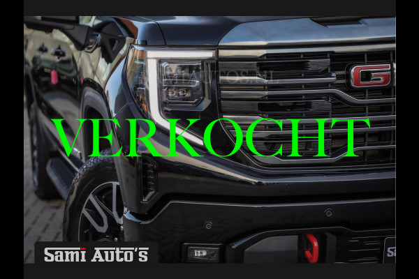 GMC Sierra AT4 | BLACK |  RIJKLAAR PRIJS  | LPG | VIRTUAL + HUD | BOM VOL | 360 CAM |  DC | DODGE RAM EN GMC DEALER NEDERLAND | 6.2 V8 4X4 | GRIJSKENTEKEN | DUBBELE CABINE | PICK UP | VOORRAAD 2247-  8372 |