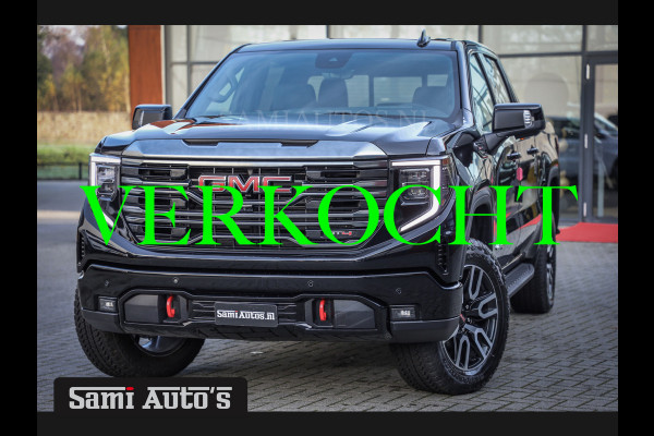 GMC Sierra AT4 | BLACK |  RIJKLAAR PRIJS  | LPG | VIRTUAL + HUD | BOM VOL | 360 CAM |  DC | DODGE RAM EN GMC DEALER NEDERLAND | 6.2 V8 4X4 | GRIJSKENTEKEN | DUBBELE CABINE | PICK UP | VOORRAAD 2247-  8372 |