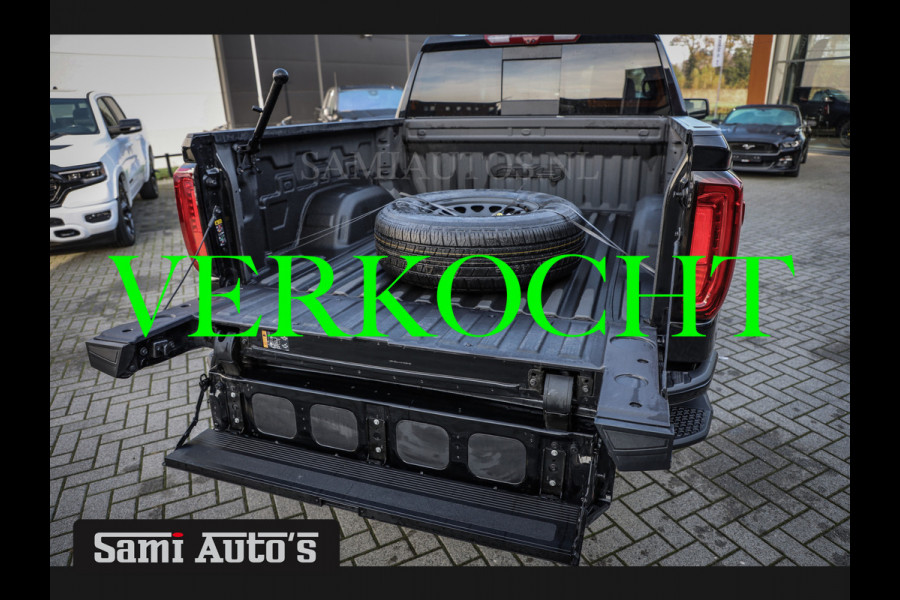 GMC Sierra AT4 | BLACK |  RIJKLAAR PRIJS  | LPG | VIRTUAL + HUD | BOM VOL | 360 CAM |  DC | DODGE RAM EN GMC DEALER NEDERLAND | 6.2 V8 4X4 | GRIJSKENTEKEN | DUBBELE CABINE | PICK UP | VOORRAAD 2247-  8372 |