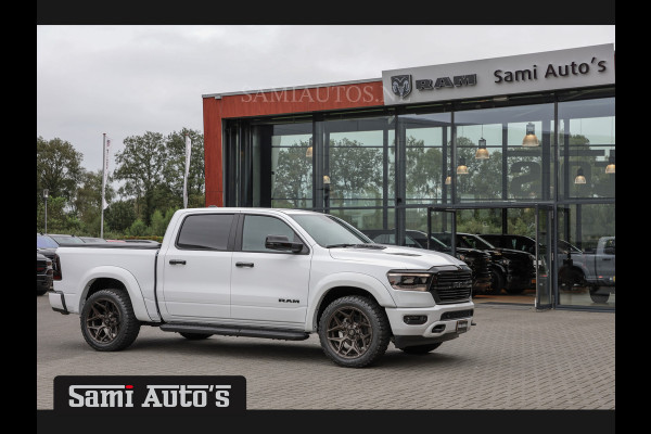 Dodge Ram 1500 HULK | ALL-IN PRIJS | 5.7 V8 HEMI 4x4 | LARAMIE NIGHT EDITION | PRIJS MET LPG EN GARANTIE EN DIKKE WIELEN EN WIDEBODY | DUBBELE CABINE | 5 PERSOONS | VOORRAAD NR 2015 - 4725 | DIRECT BESCHIKBAAR |