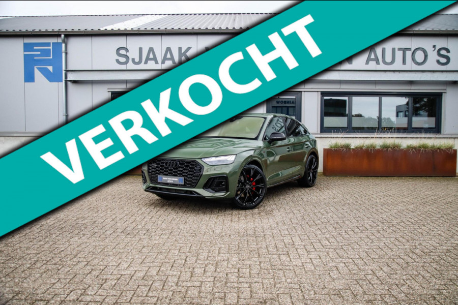 Audi Q5 Sportback 55 TFSI e Quattro Competition S Edition S-Line 367pk Automaat! Luchtvering|Virtual Cockpit|OLED Matrix|Trekhaak