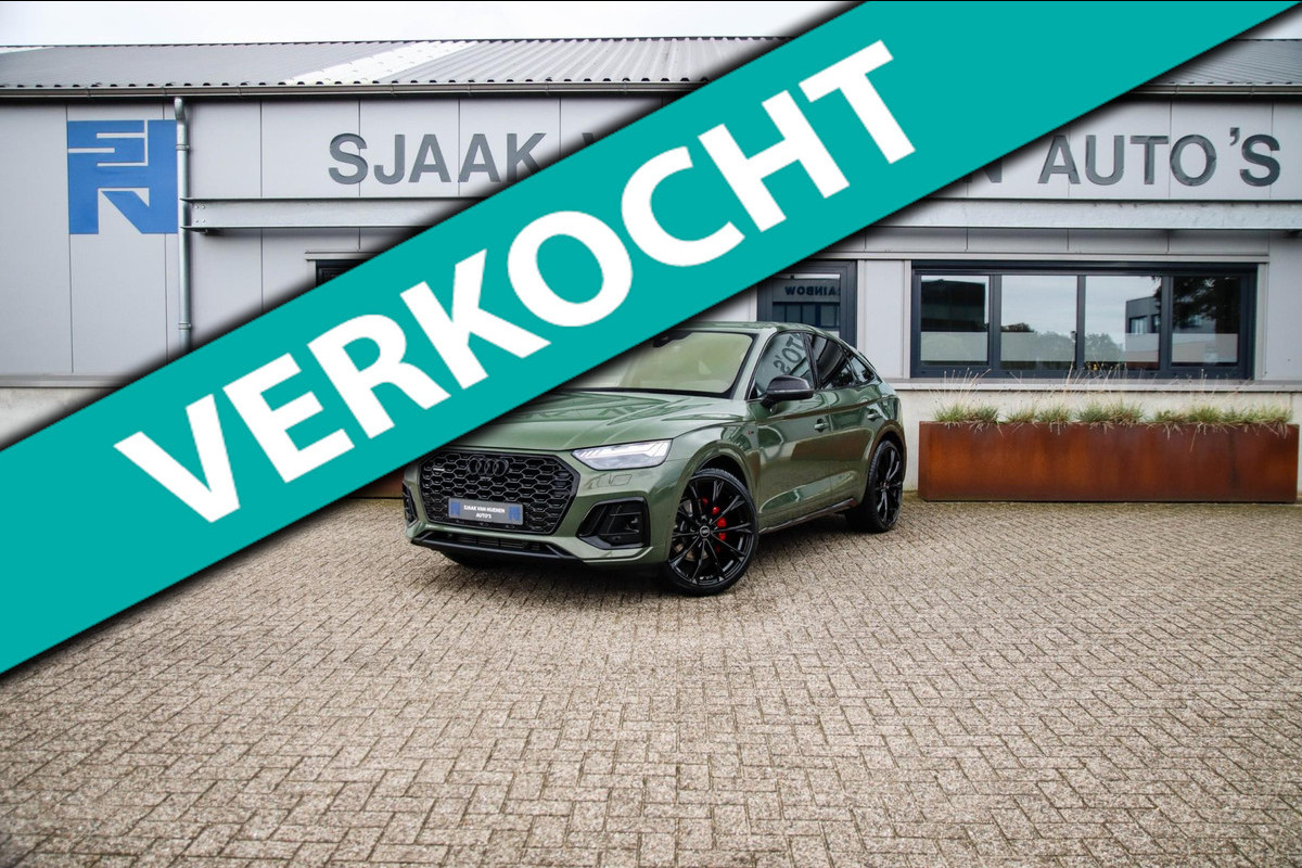 Audi Q5 Sportback 55 TFSI e Quattro Competition S Edition S-Line 367pk Automaat! Luchtvering|Virtual Cockpit|OLED Matrix|Trekhaak