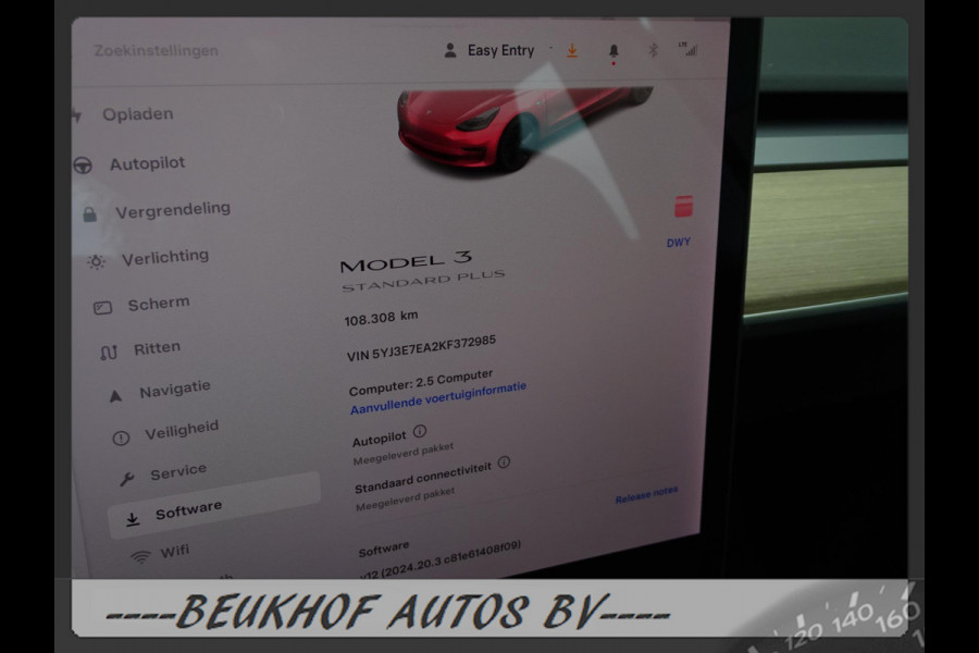 Tesla Model 3 Standard RWD Plus Panoramadak Leer 15x Tesla !