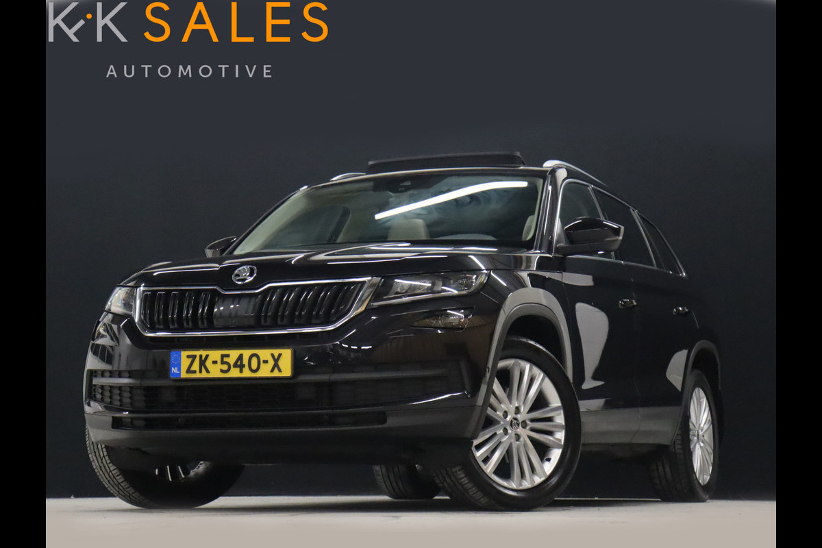 Škoda Kodiaq 1.5 TSI Sport [SCHUIFKANTELDAK, DIGITAL DASH, ADAPTIVE CRUISE, CAMERA, ELEC STOELEN, APPLE CARPLAY, VOL LEDER, CANTON AUDIO, STOELVERWARMING, NIEUWSTAAT]