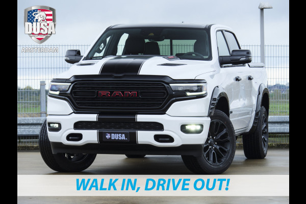 Dodge Ram 1500 | Limited | Final V8 Edition | 4x4 | Crew Cab | Night Edition | Harman Kardon | 12-inch Touchscreen | Getoonde accessoires zijn verkrijgbaar tegen meerprijs