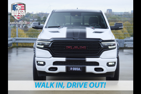 Dodge Ram 1500 | Limited | Final V8 Edition | 4x4 | Crew Cab | Night Edition | Harman Kardon | 12-inch Touchscreen | Getoonde accessoires zijn verkrijgbaar tegen meerprijs