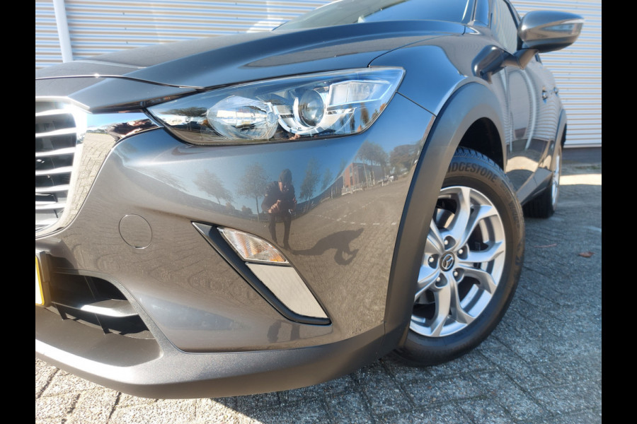 Mazda CX-3 2.0 SkyActiv-G 120 Dynamic, cruise,afneembare trekhaak,navigatie,stoelverwarming,parkeersensoren,