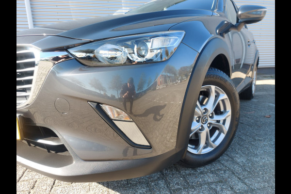 Mazda CX-3 2.0 SkyActiv-G 120 Dynamic, cruise,afneembare trekhaak,navigatie,stoelverwarming,parkeersensoren,