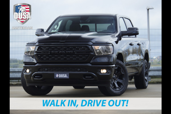 Dodge Ram | 1500 | Big Horn | Night Edition | 5.7 V8 | 4x4 | Crew Cab Nieuw binnen! Meerprijs extra opties / Accessoires zoals Deksel, Backflip, Fenders, wraps, Stripings etc