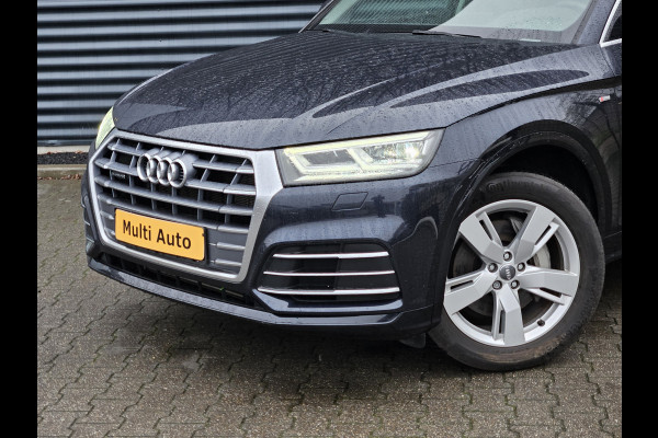 Audi Q5 50 TFSI e Quattro S Line Plug In Hybrid PHEV | Trekhaak af Fabriek | Memory Stoelen Verwarmd | Apple Carplay | DAB | 19"L.M | Cruise Control |