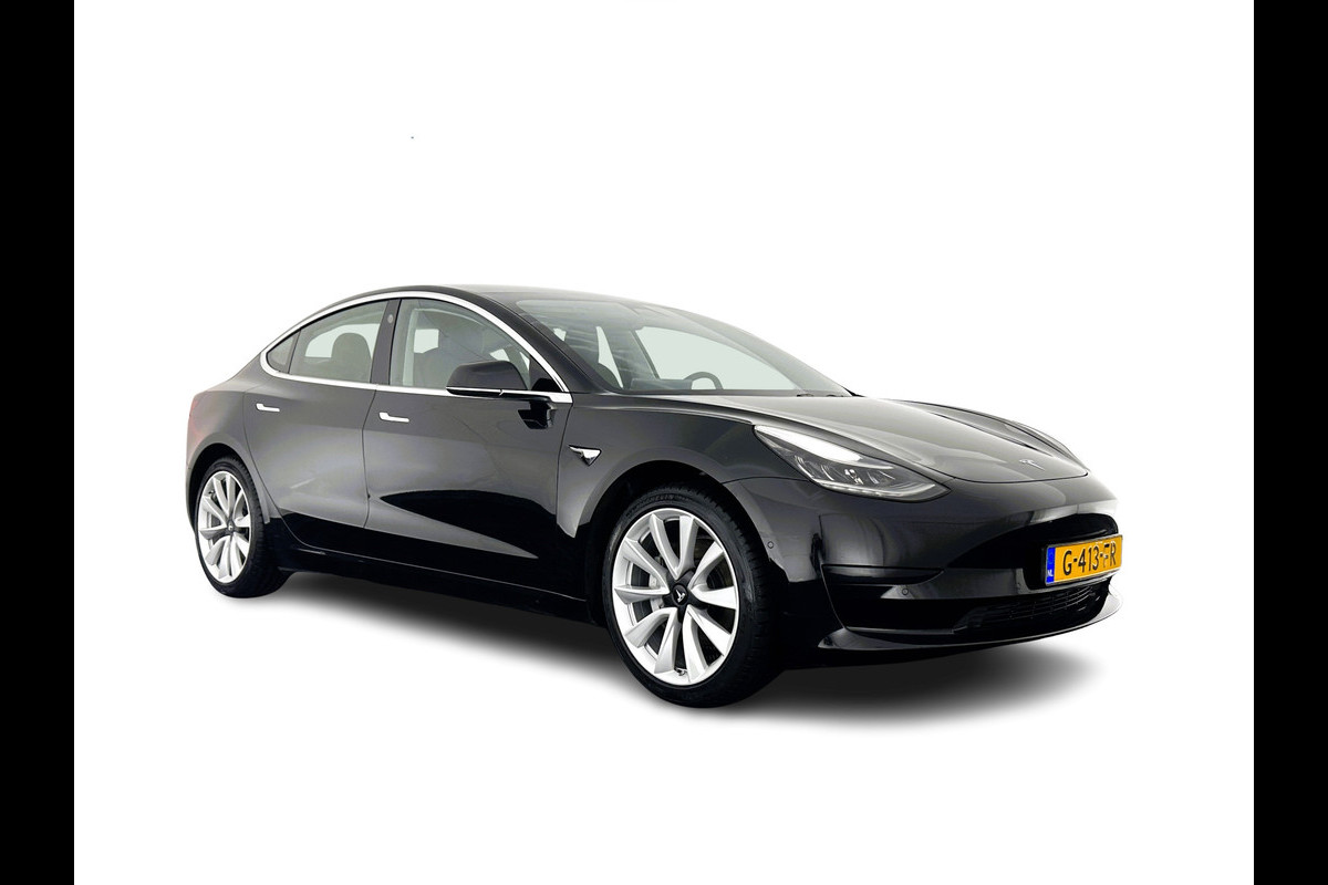 Tesla Model 3 Standard RWD Plus 60 kWh [ 3-Fase ] (INCL-BTW) Aut. *PANO | AUTO-PILOT | NAPPA-LEATHER | KEYLESS | FULL-LED | MEMORY-PACK | SURROUND-VIEW | DAB | APP-CONNECT | DIGI-COCKPIT | LANE-ASSIST | COMFORT-SEATS | 19"ALU*