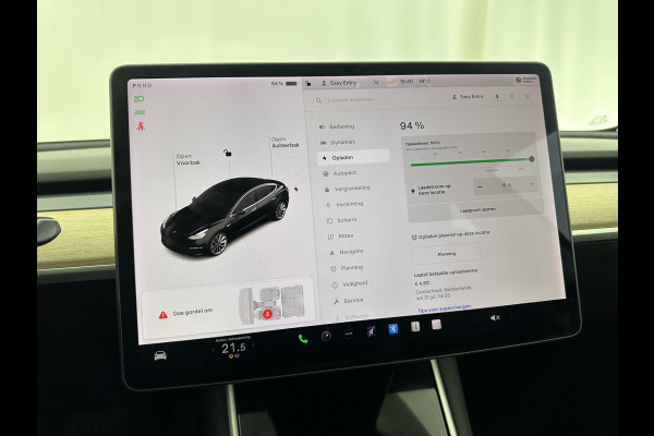 Tesla Model 3 Standard RWD Plus 60 kWh [ 3-Fase ] (INCL-BTW) Aut. *PANO | AUTO-PILOT | NAPPA-LEATHER | KEYLESS | FULL-LED | MEMORY-PACK | SURROUND-VIEW | DAB | APP-CONNECT | DIGI-COCKPIT | LANE-ASSIST | COMFORT-SEATS | 19"ALU*