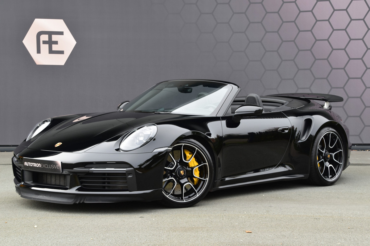 Porsche 911 Turbo S Cabrio KERAMISCH | BTW-AUTO | BURMESTER | PPF FRONT | STOELKOELING | LIFTING | ACHTERASBESTURING |