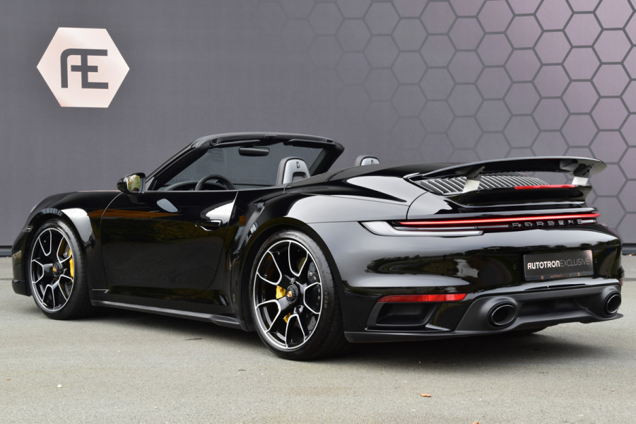 Porsche 911 Turbo S Cabrio KERAMISCH | BTW-AUTO | BURMESTER | PPF FRONT | STOELKOELING | LIFTING | ACHTERASBESTURING |