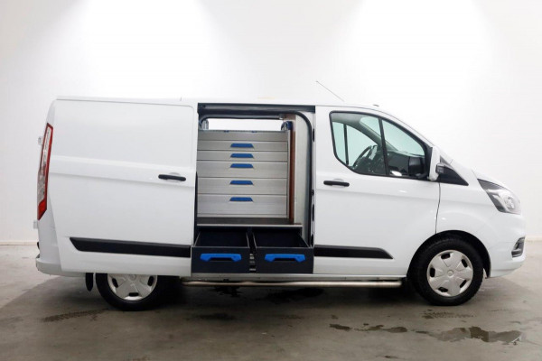 Ford Transit Custom 2.0 TDCI 130pk E6 L1H1 Trend Navi/Inrichting/230V/2x Schuifdeur 11-2018