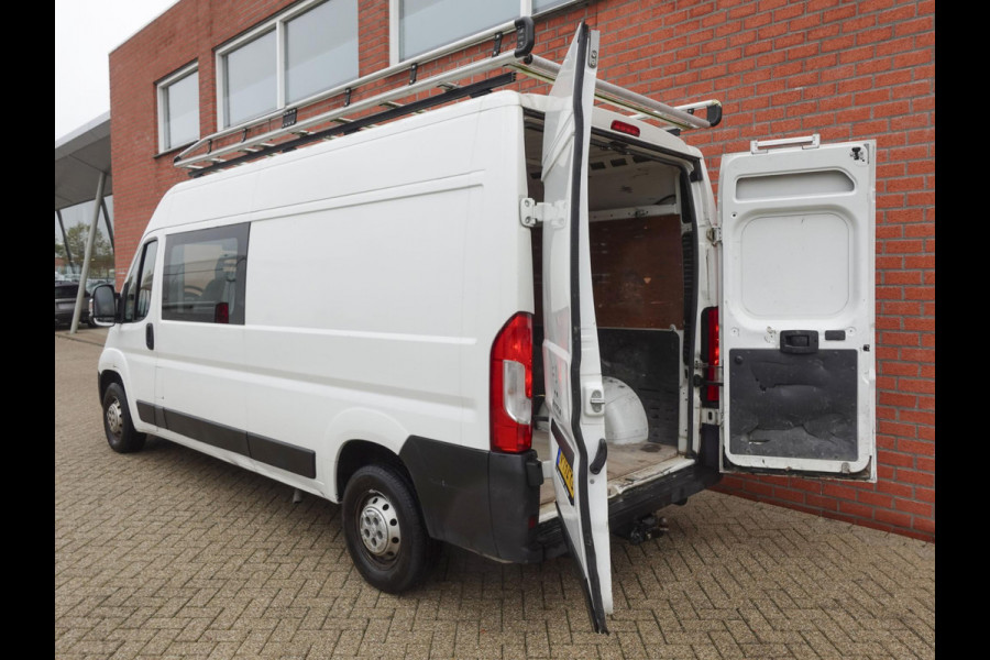 Peugeot Boxer 2.0 BlueHDI L3H2 Dubbele cabine Airco Navi Trekhaak Imperiaal Trap