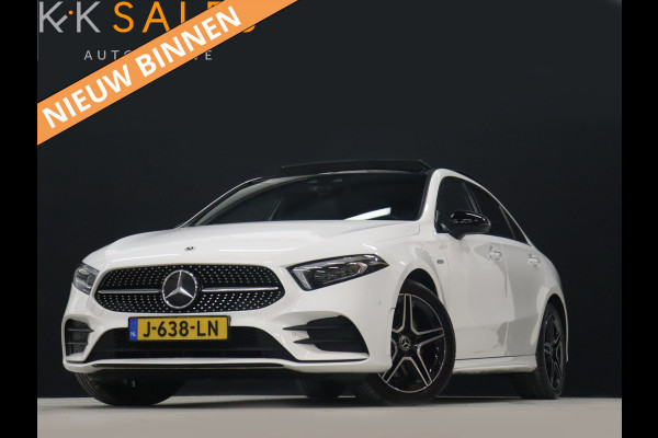 Mercedes-Benz A-Klasse 250 e Business Solution AMG Limited [SCHUIFKANTELDAK, SFEERVERLICHTING, ACHTERUITRIJCAMERA, ELEC.. STOELEN, STOELVERWARMING, LED, CRUISE, FLIPPERS,  NIEUWSTAAT]