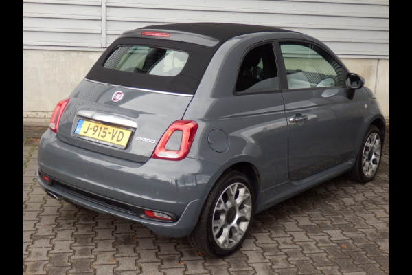 Fiat 500C 70pk | Hybride | Rockstar | Aut. airco | 16" LM velgen |