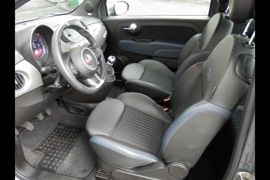 Fiat 500C 70pk | Hybride | Rockstar | Aut. airco | 16" LM velgen |