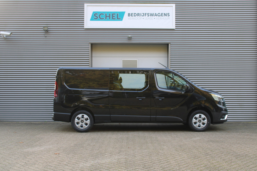 Renault Trafic 2.0 Blue dCi 130pk T29 L2H1 Advance Dubbele Cabine - Carplay - Android - 2x Schuifdeur - Passagiersstoel - Camera - LED - Rijkla