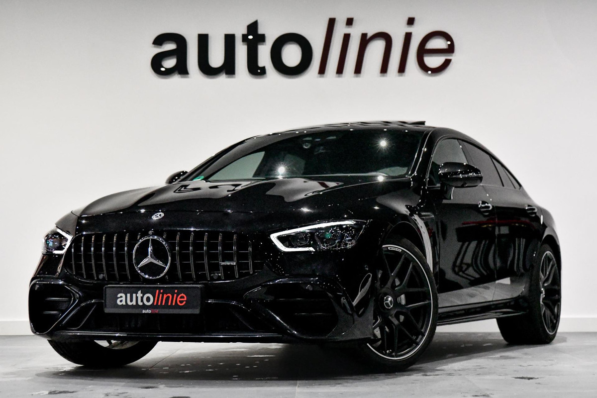 Mercedes-Benz AMG GT 4-Door Coupe AMG 53 4MATIC+, Alcantara, Massage, Softcl, Pano, Koeling, HUD, 360, Distro+, Burm, Stuurv