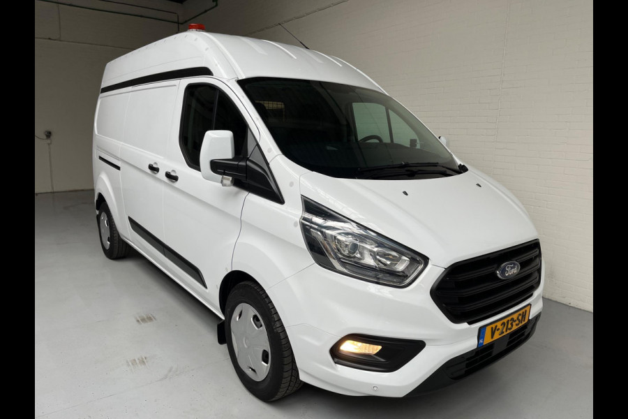 Ford Transit Custom SERVICEWAGEN LANG / HOOG 320 2.0 TDCI EURO6 L2H2 TREND 3PERSOONS SORTIMO KASTEN V230 OMVORMER RIJKLAARPRIJS!