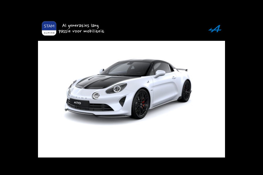 ALPINE A110 300pk Turbo R Turini EDC/AUTOMAAT NIEUW