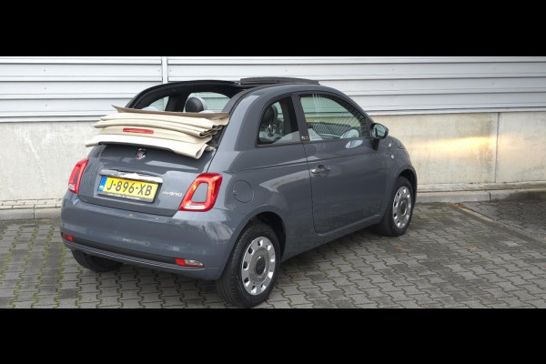 Fiat 500C 70pk | Hybride | Cabrio | Airco | Park. sens. achter |