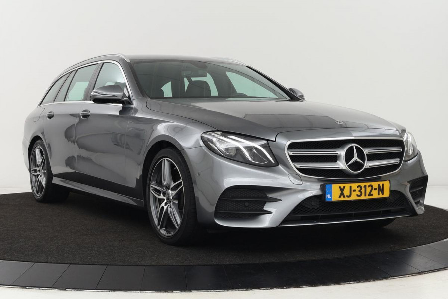 Mercedes-Benz E-Klasse 220d AMG | Leder | Sfeerverlichting | Full LED | Camera | Stoelverwarming | Navigatie | Park Assist | Bluetooth