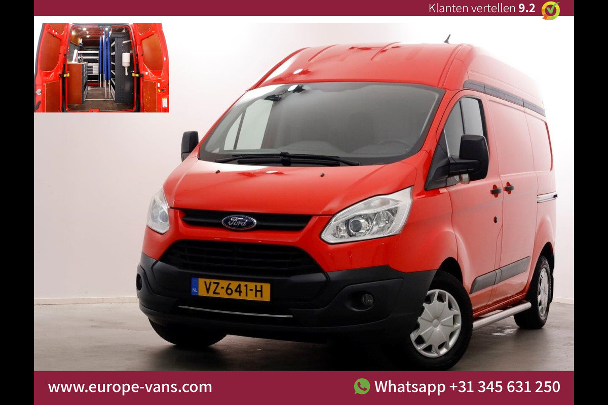 Ford Transit Custom 2.0 TDCI 130pk E6 L1H2 Trend Airco/Inrichting/2x Schuifdeur 09-2016