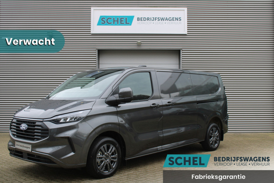 Ford Transit Custom 320 2.0 TDCI L2H1 Limited 150pk - 2x Schuifdeur - Adaptive Cruise - Verwarmd stuur - Blind spot - Navigatie - Camera - Draadloos