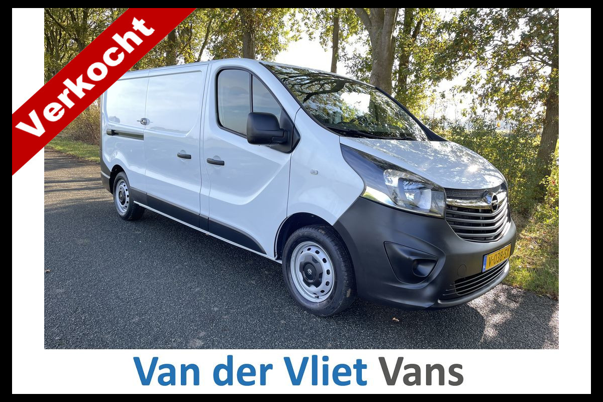 Opel Vivaro 1.6 CDTI E6 L2 Edition 3-Zits Lease €230 p/m, Airco, Bedrijfsinrichting, trekhaak, Volledig onderhoudshistorie aanwezig