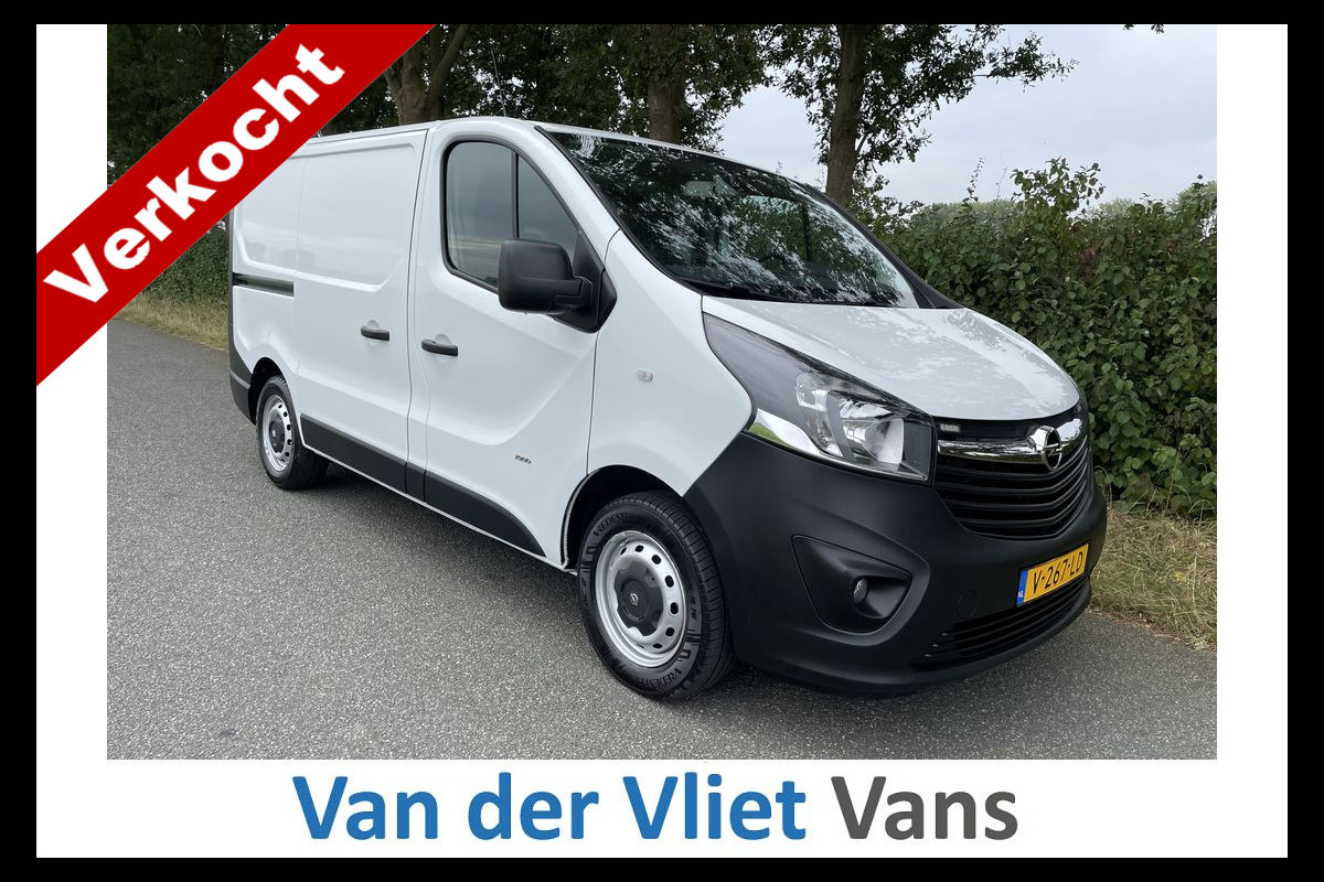 Opel Vivaro 1.6 CDTI 125pk E6 Edition, 3 Zits Lease €210 p/m, Airco, Navi + camera, PDC, Volledig onderhoudshistorie aanwezig