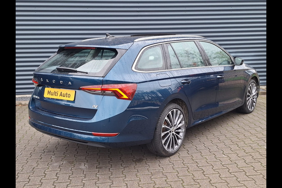 Škoda Octavia Combi 1.4 TSI iV PHEV Sportline Business Plug In Hybrid PHEV | Lederen Sportstoelen Ergo & Memory | Carplay | Stoel Verwarming + Verkoeling | Panodak | Draadloos Laden |