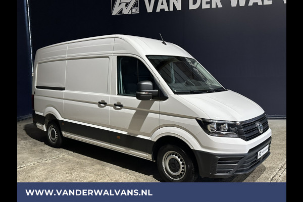 Volkswagen Crafter 2.0 TDI 140pk L3H3 L2H2 Euro6 Airco | 3000kg Trekhaak | Camera | Leder stuurwiel adaptieve cruisecontrol, stuurwielverwarming, chauffeursstoel, apple carplay, android auto