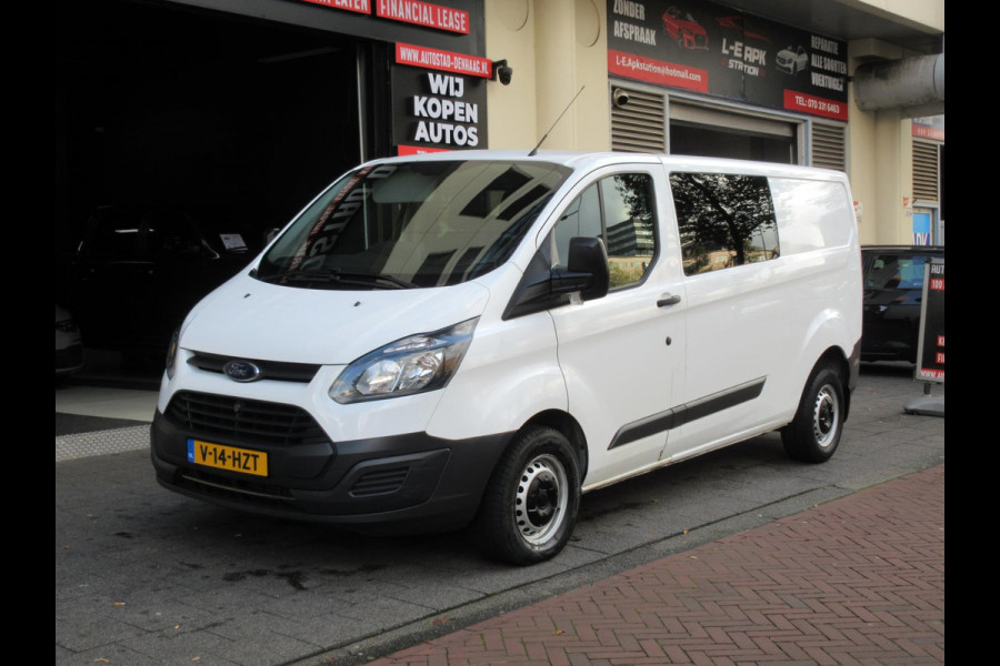 Ford Transit Custom 290 2.0 TDCI L2H1 Dubbel Cabine 6 Persoons